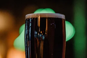 Closeup of drink