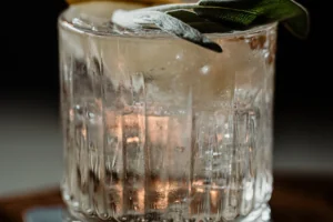 Closeup of Cocktail drink